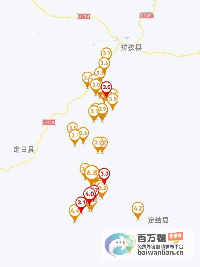 西藏定日6.8级地震已记录余震活动超1000次 引发关注 (西藏定日6.7级地震)